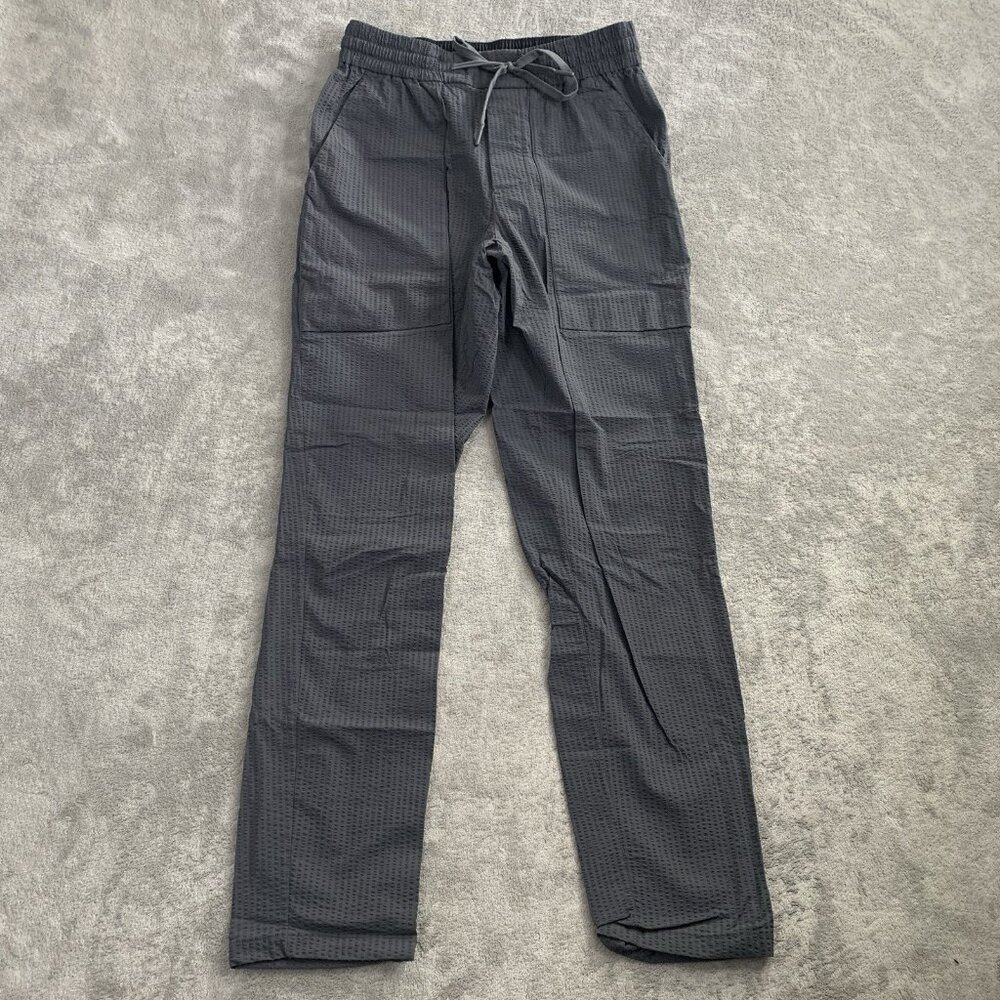 Lululemon Pants Men Small Graphite Bowline Utilitech Straight Leg Jogger Travel - Picture 2 of 12
